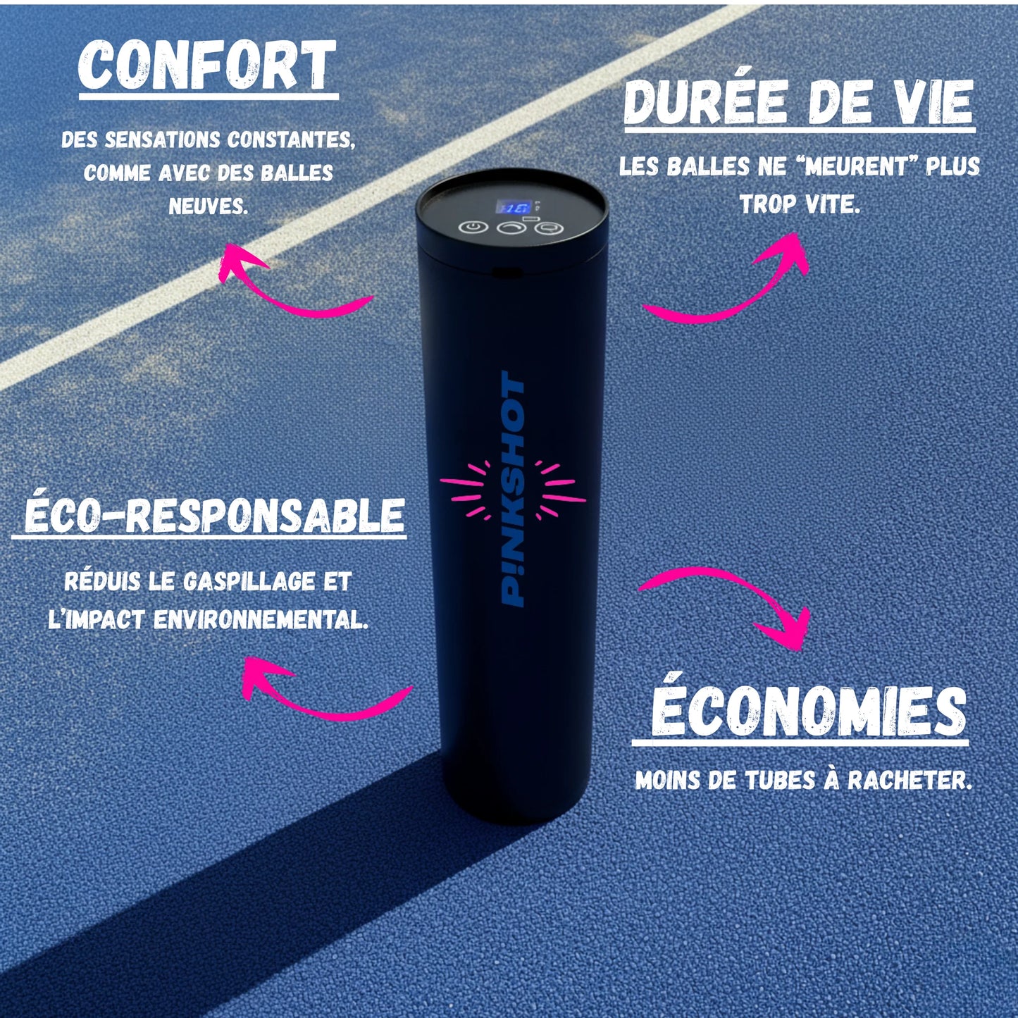 Pressuriseur de balle